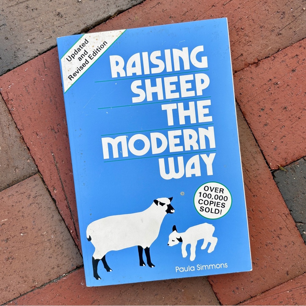 Raising Sheep the Modern Way Farm Homesteading Vintage Storey Books Farmcore